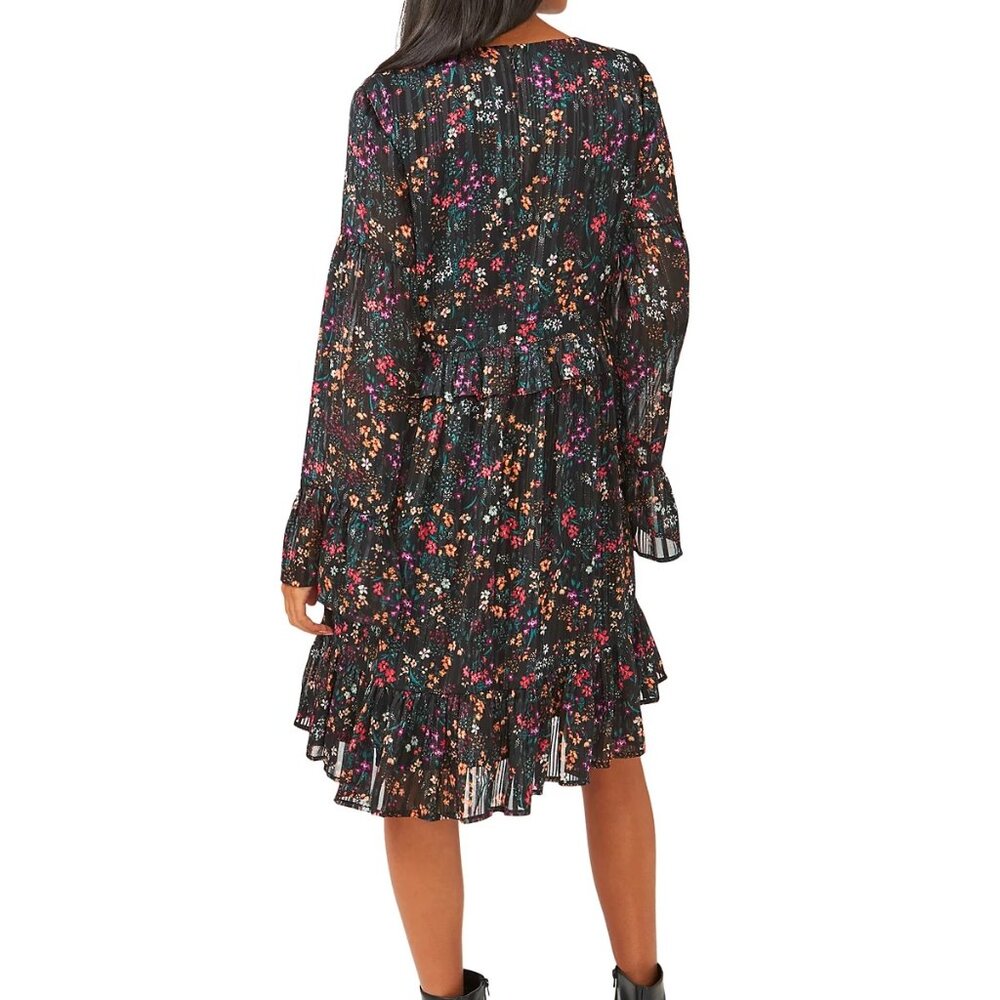 Riley & Rae Kate Boho Floral Print Babydoll Dress size 14 - Picture 5 of 8